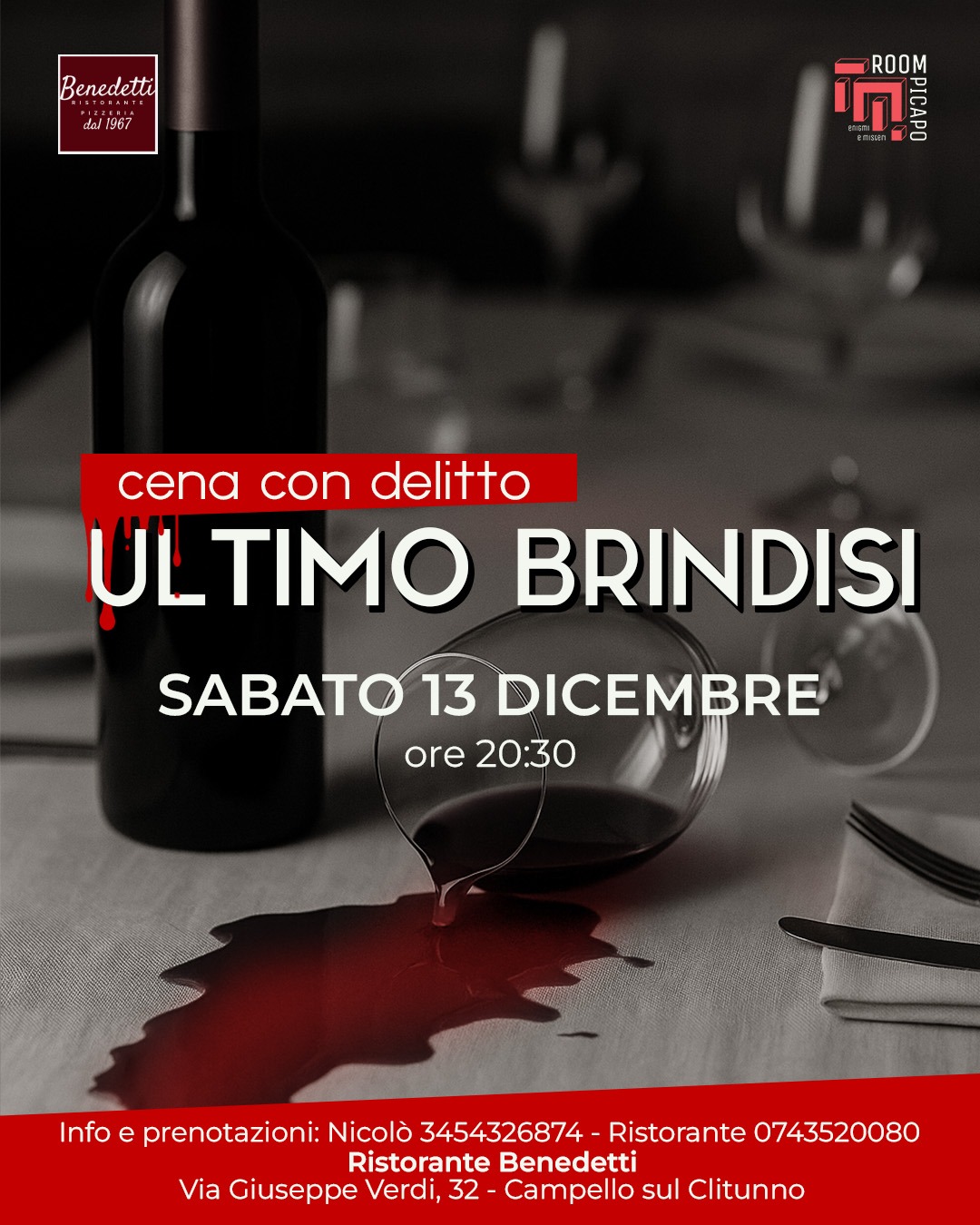 cena con delitto campello